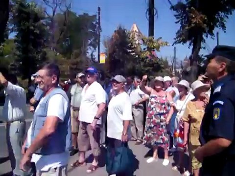 traian basescu huiduit la Iasi