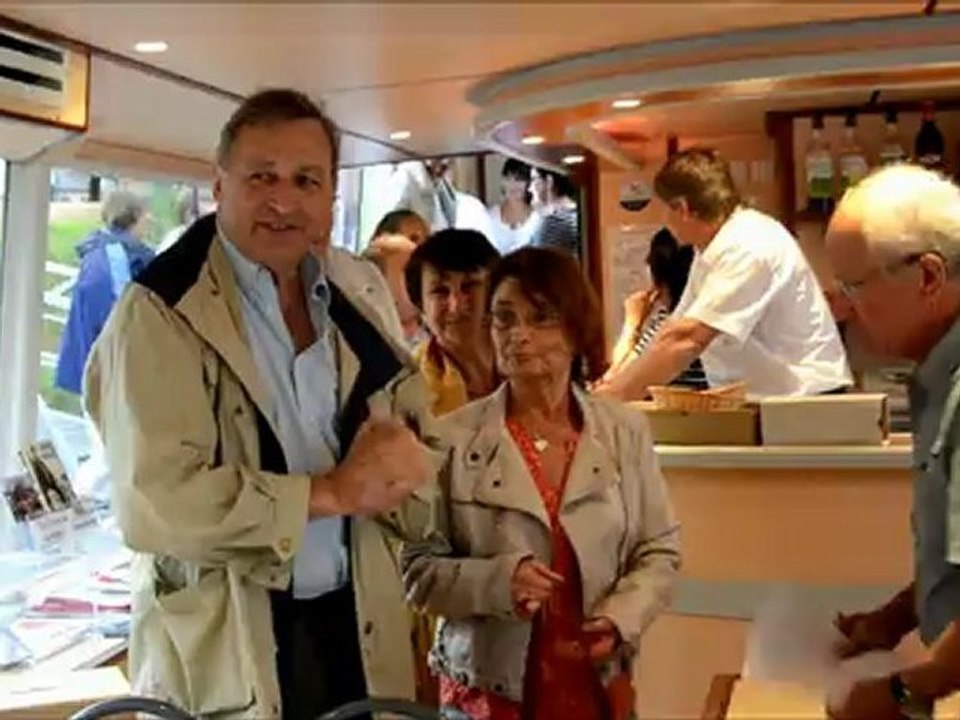 Rencontres et partage. Croisière du 20 juillet 2012. Pont-de-Vaux