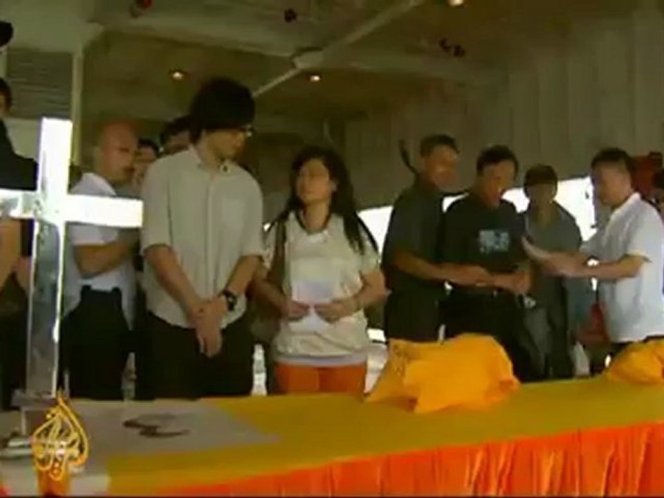 With Hong Kong graveyards full, burials at sea...