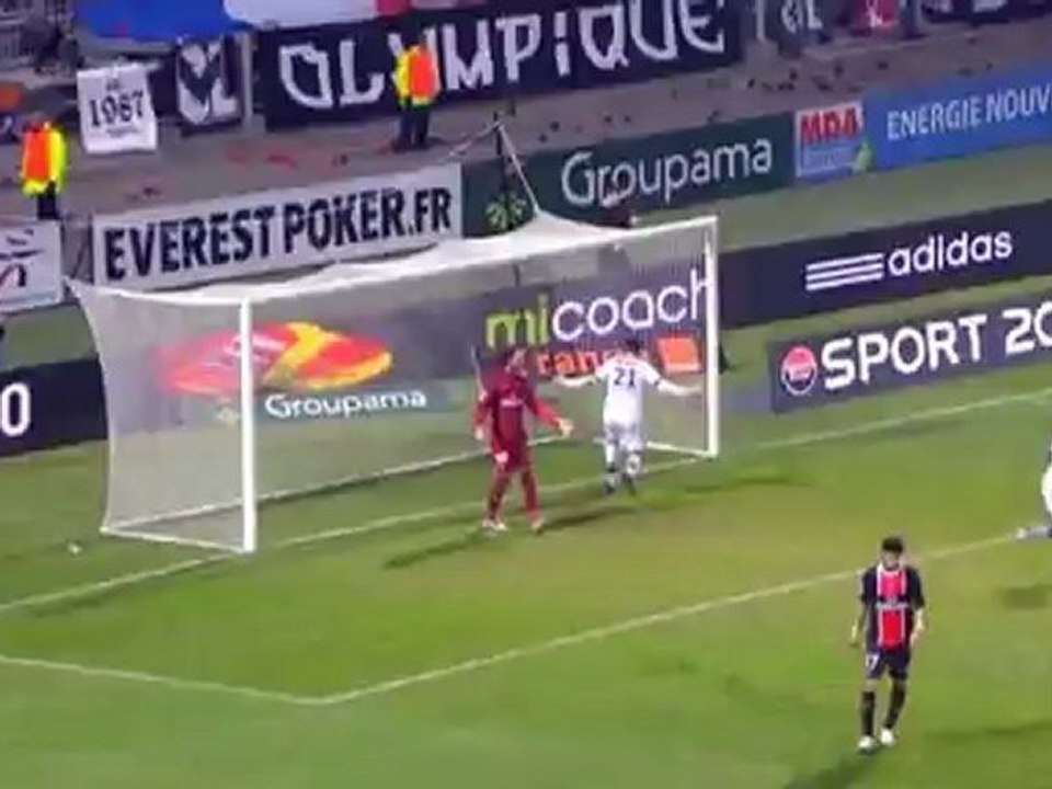 But Michel Bastos | OL 4-4 PSG | 100% Olympique lyonnais