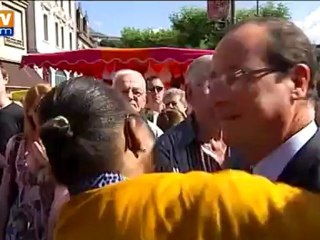 Hollande de retour à Tulle rend visite à Chirac