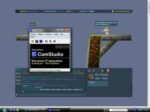 pour bien debuter dans transformice - leçon 2 - le fly avec les runes