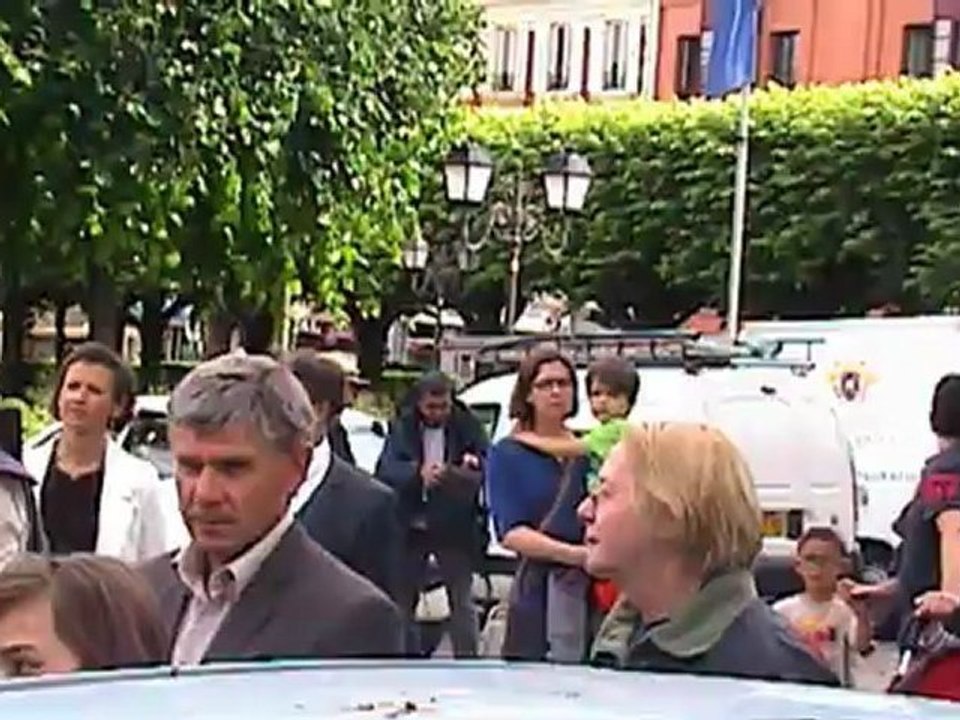 La délégation de Courpière, Auvergne, à Suresnes