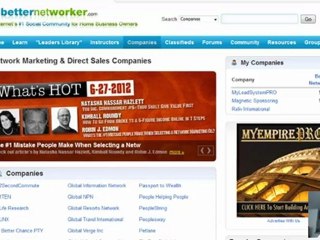 Creating Leads using Betternetworker