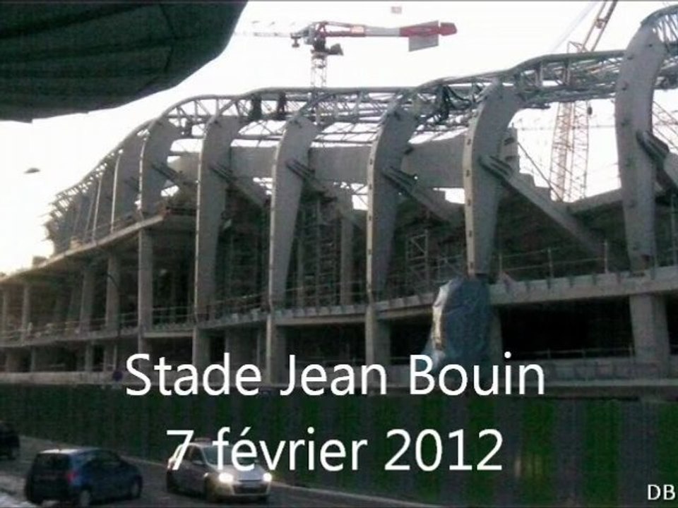 7/2/2012 avancement des travaux du stade Jean Bouin