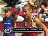 Suède – P. Hercog expédie M. Barthel (6-1 6-3)