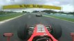 F1 2006 - R13 - Michael Schumacher onboard overtakes Heidfeld Hungaroring