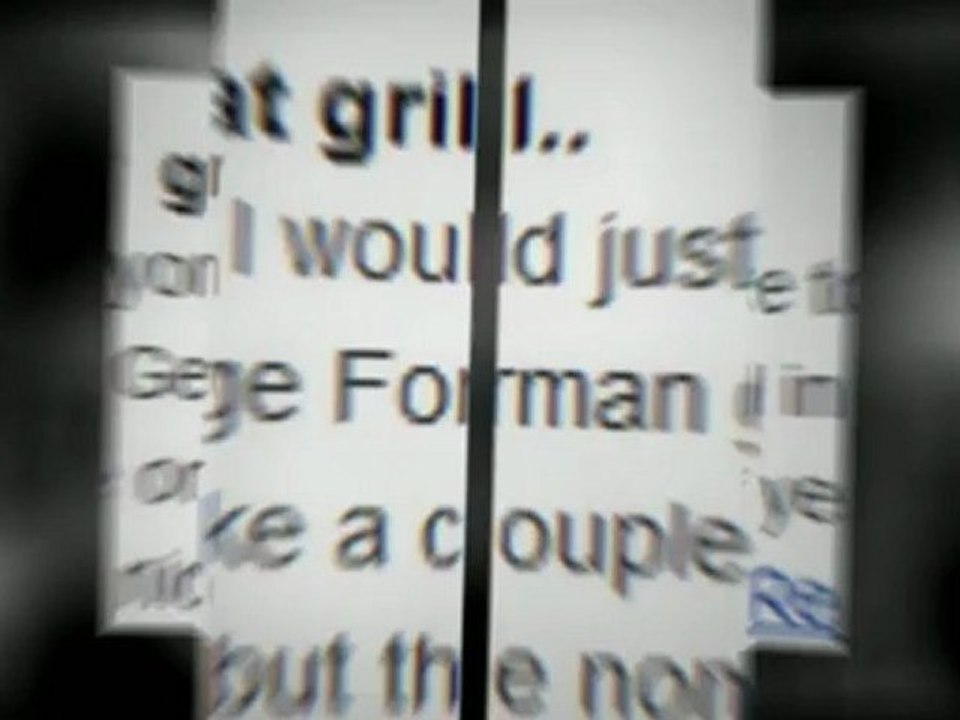 George Foreman Indoor Outdoor Grill