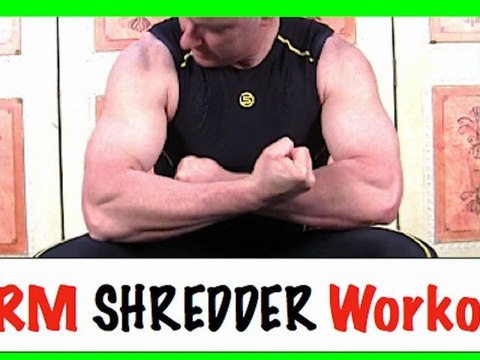Con's ARM SHREDDER Biceps Triceps Shoulder Workout