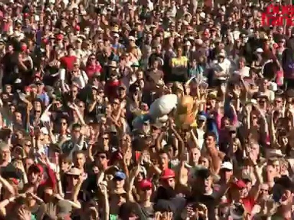 Vieilles Charrues 2012. Ce que voient les artistes sur la grande scène