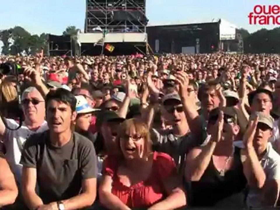Vieilles Charrues 2012. Hubert-Félix Thiéfaine