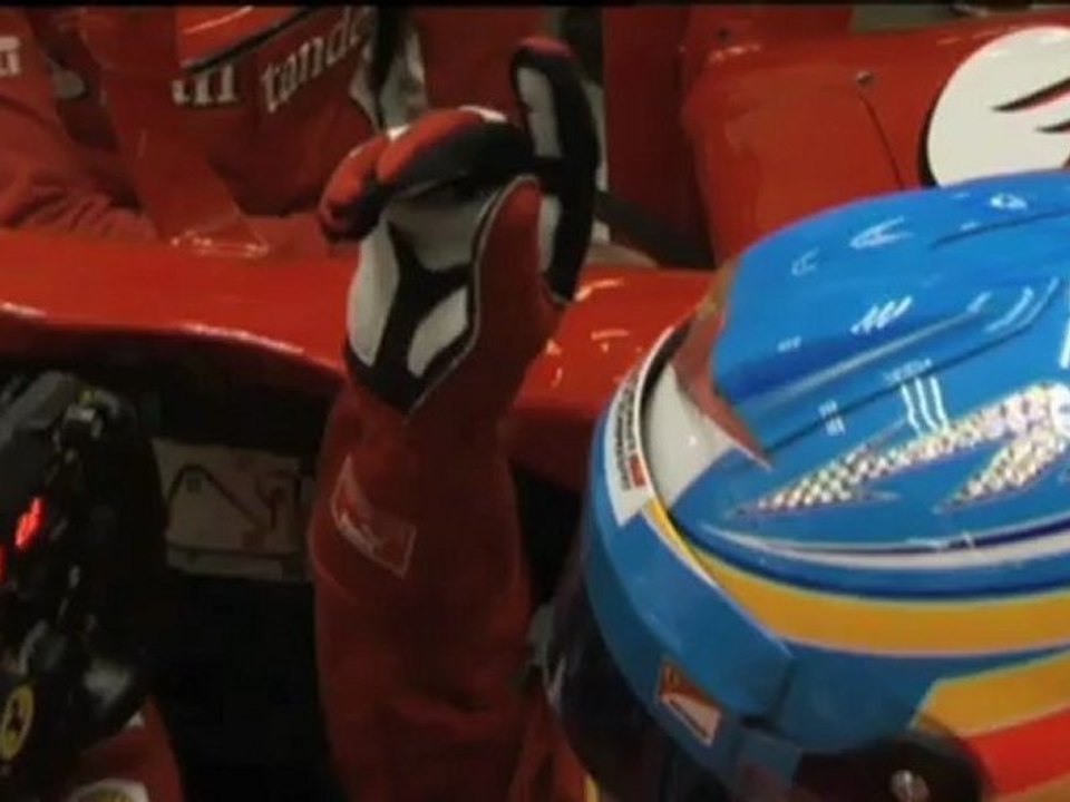 F1: Alonso fährt bei Regenschlacht auf Pole!