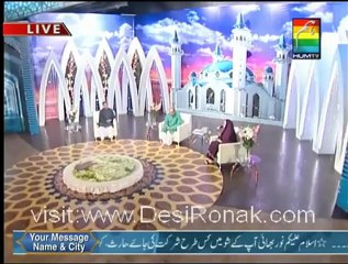 Noor-e-Ramzan - Iftar Transmission - 21st July 2012 - 1st Ramzan part 1