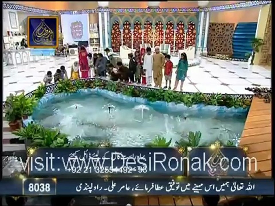 Faizan-e-Ramzan on Ary Digital - Iftar Transmission - Part 4 - 21st July 2012 -