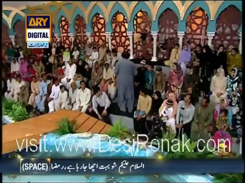 FaizanRamzan on Ary Digital - Iftar Transmission - Part 10 - 21st July 2012