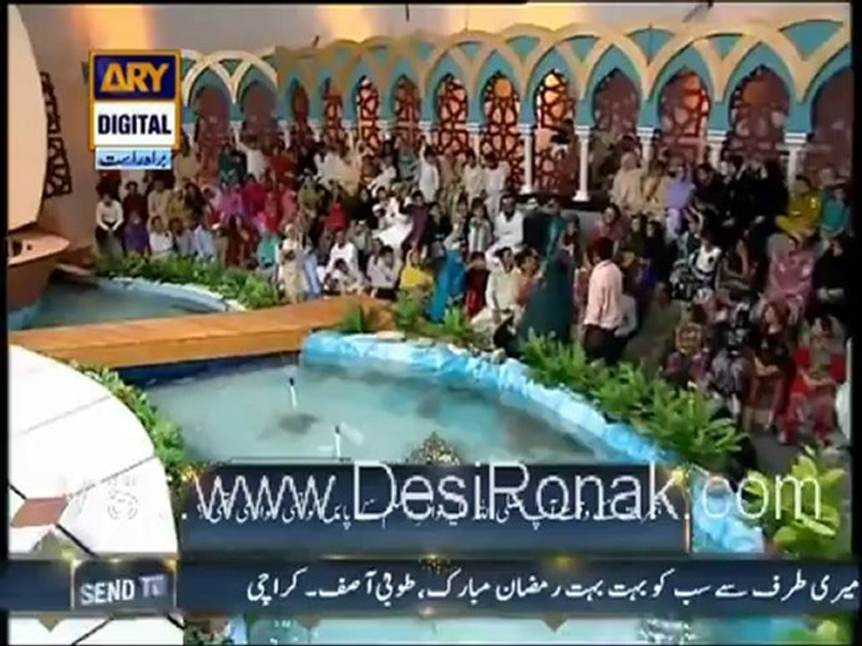 FaizanRamzan on Ary Digital - Iftar Transmission - Part 12 - 21st July 2012