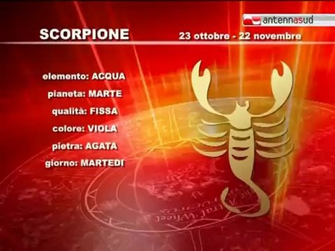 22.07.12 Segno per segno, l'oroscopo di Antenna Sud