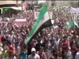 Syria فري برس حماة المحتلة  كفرزيتا جمعة رمضان النصر سيكتب في دمشق 20 7 2012 Hama