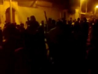 Syria فري برس حماة المحتلة القصور مظاهرة مسائية من جامع طلحة 20 07 2012 Hama