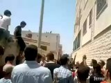 Syria فري برس حماة المحتلة حي القصور مظاهرة 2012 7 20  ج3 Hama