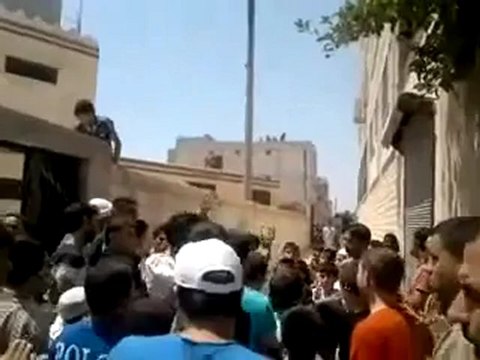 Syria فري برس حماة المحتلة حي القصور مظاهرة 2012 7 20 ج1 Hama