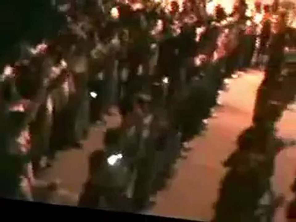 Syria فري برس حماة المحتلة حي الكرامة  مسائية أول أيام رمضان   20 7 2012 ج1 Hama