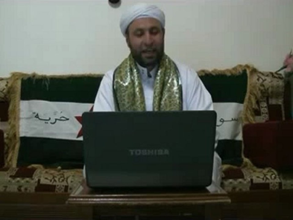 Syria فري برس  حمص الحولة رسالة احد المشايخ لسنا طائفيين نحن ندعم الجيش Hama