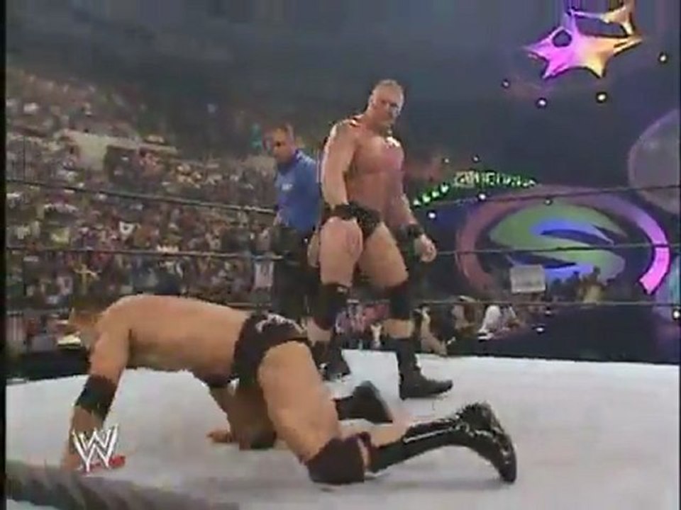 Brock Lesnar vs The Rock Summer Slam 2002