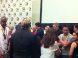 SDCC 2012 Karl Urban attending to fans by aspylikeme