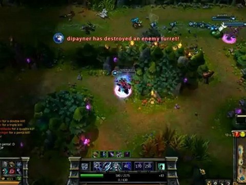 Mordekaiser pentakill 1v5 - League of Legends