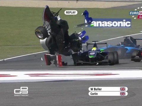 GP3 Hockenheim 2012 Race 2 Huge Crash start