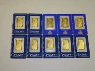 Lingot or Pamp Suisse