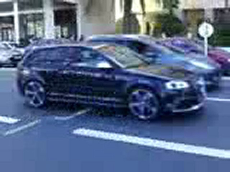 Audi rs3 in monaco 2012