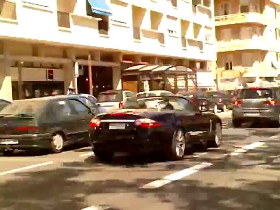 Jaguar xkr in monaco 2012
