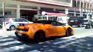 Lamborghini Gallardo spyder performante in monaco 2012