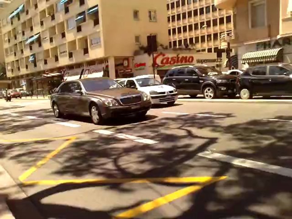 Maybach 57s in monaco 2012