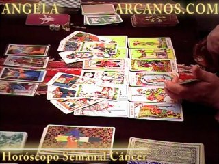Horoscopo Cancer del 22 al 28 de julio 2012 - Lectura del Tarot