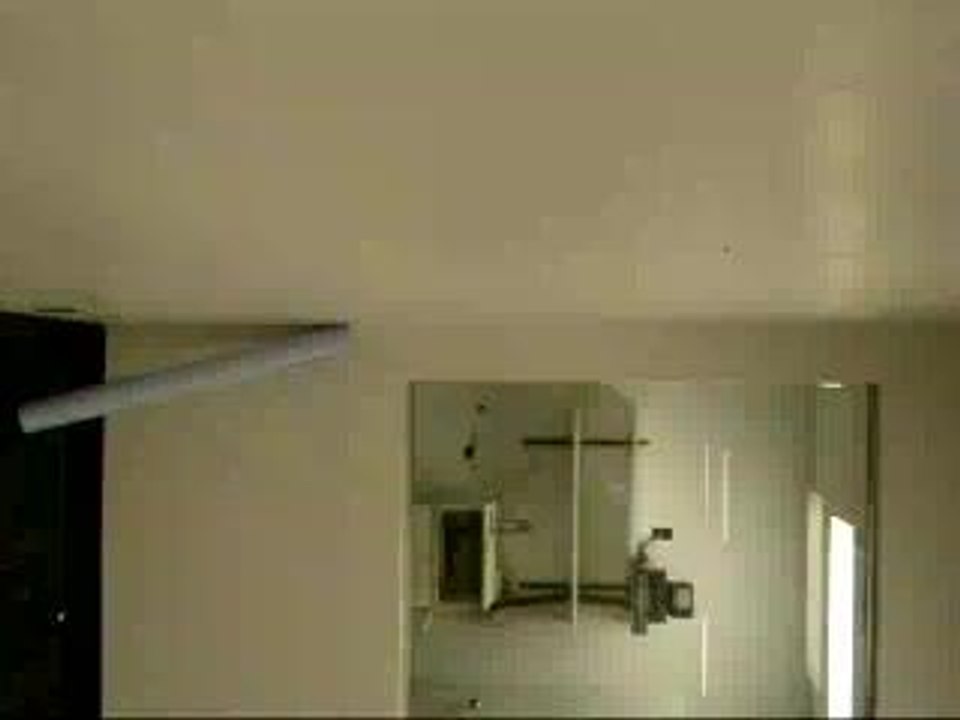 Mike slamming into the wall