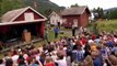 Norwegians came together to remember massacre victims
