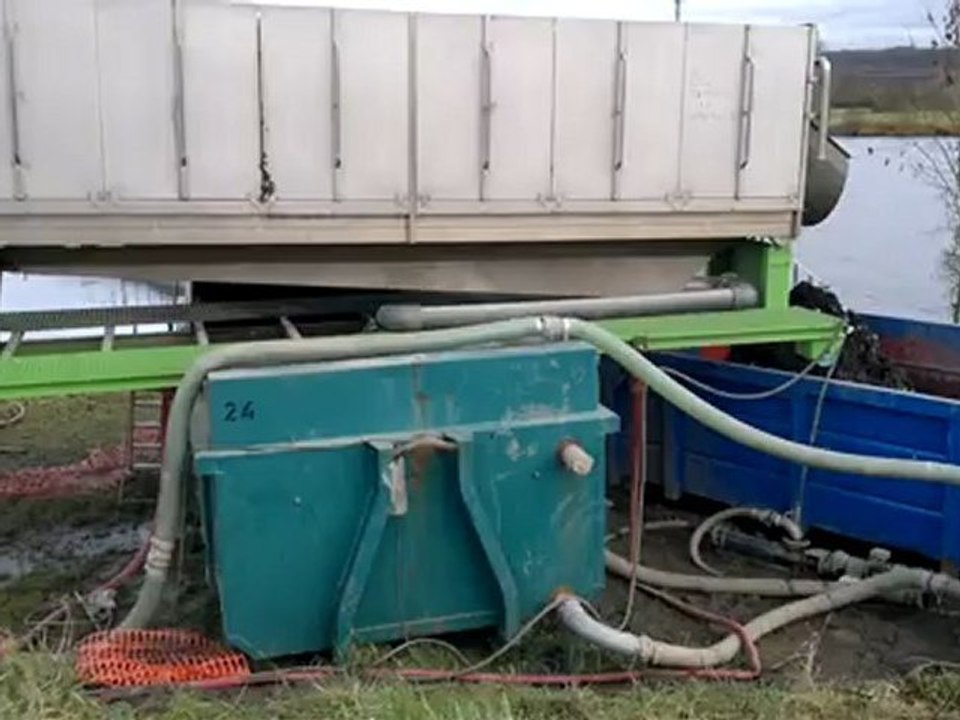 Trommel - Unité de traitement des boues