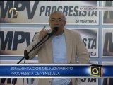 Realizan juramentación del Movimiento Progresista de Venezuela