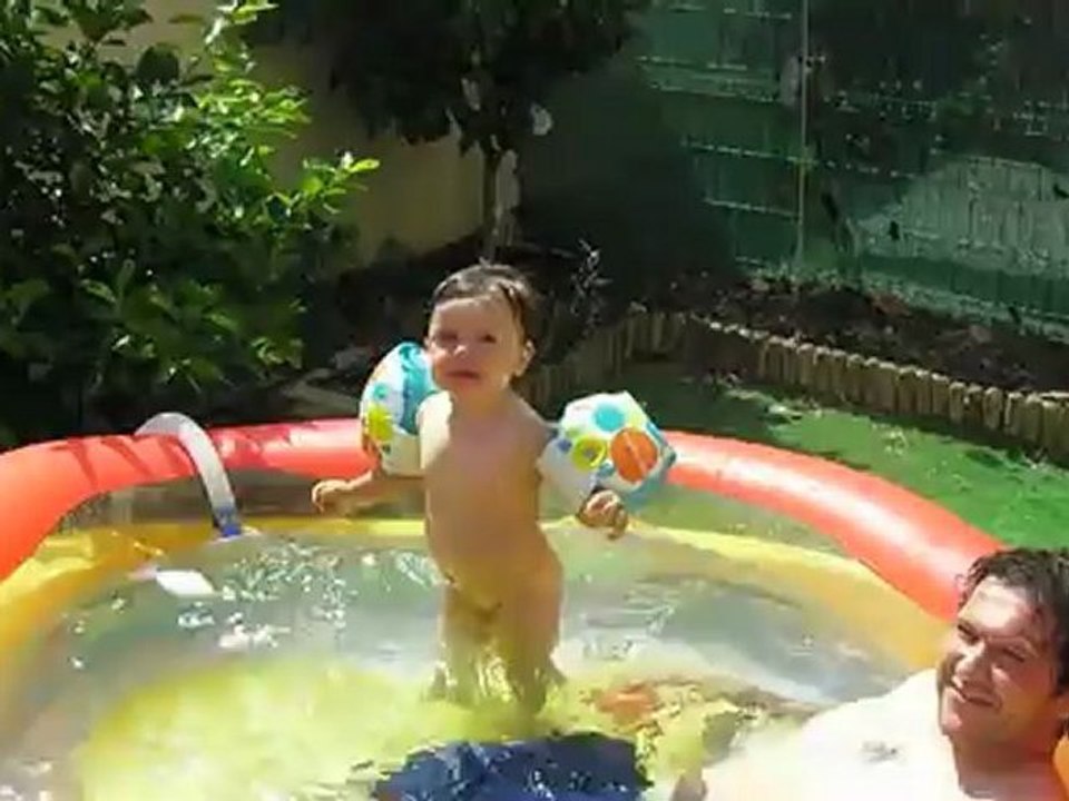 Malo et la piscine 3