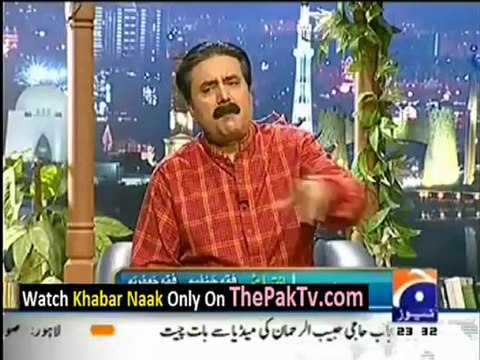 Khabar Naak With Aftab Iqbal - 22nd July 2012