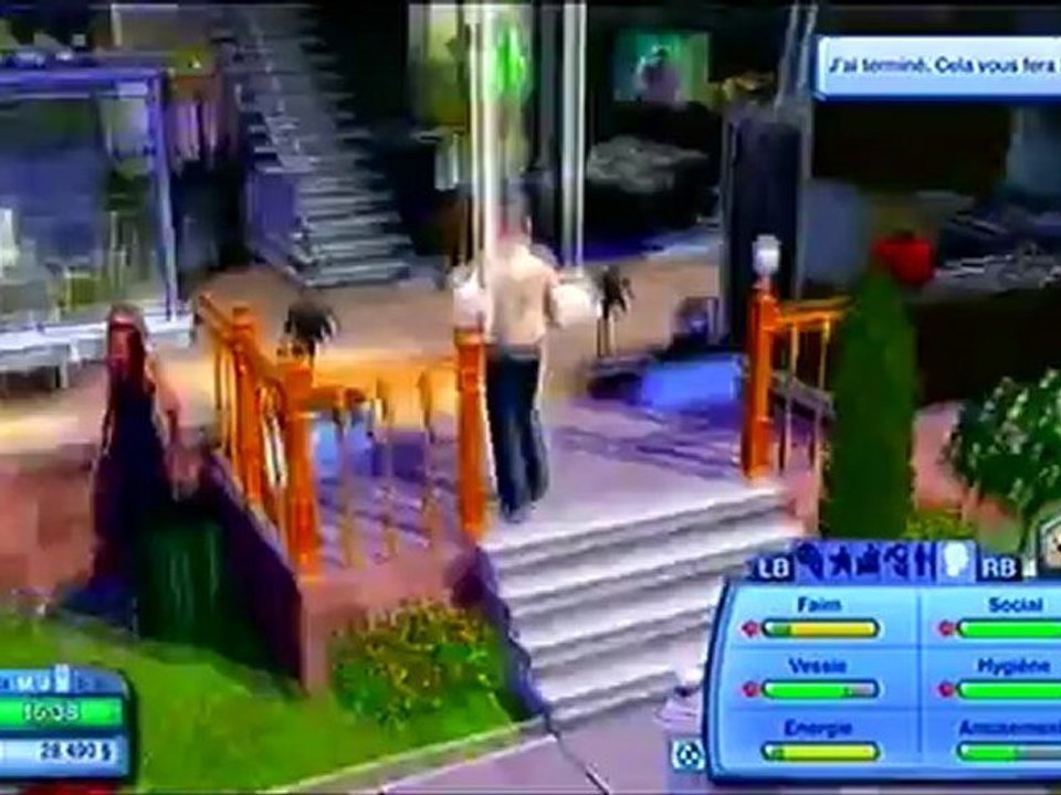[DETENTE] XBOX 360 - Les Sims 3, Vidéo 2