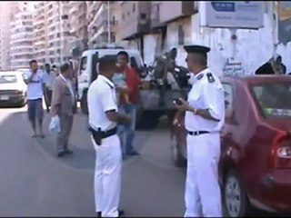 حملة مرورية مكثفة فى شوارع الأسكندرية