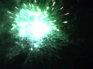 Feu artifice Millau 2012