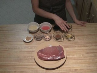 Grilled London Broil part 1