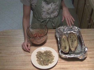 Sausage-Stuffed Eggplant part 3