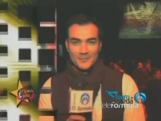 David Zepeda @davidzepeda1 felicita a Matilde Obregón por su 1er aniversario