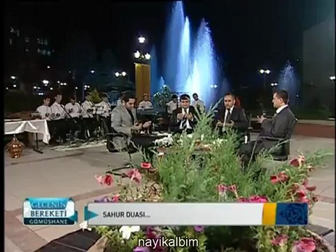 4 Sahur duası GÜMÜŞHANE Gecenin bereketi 2012 STV2